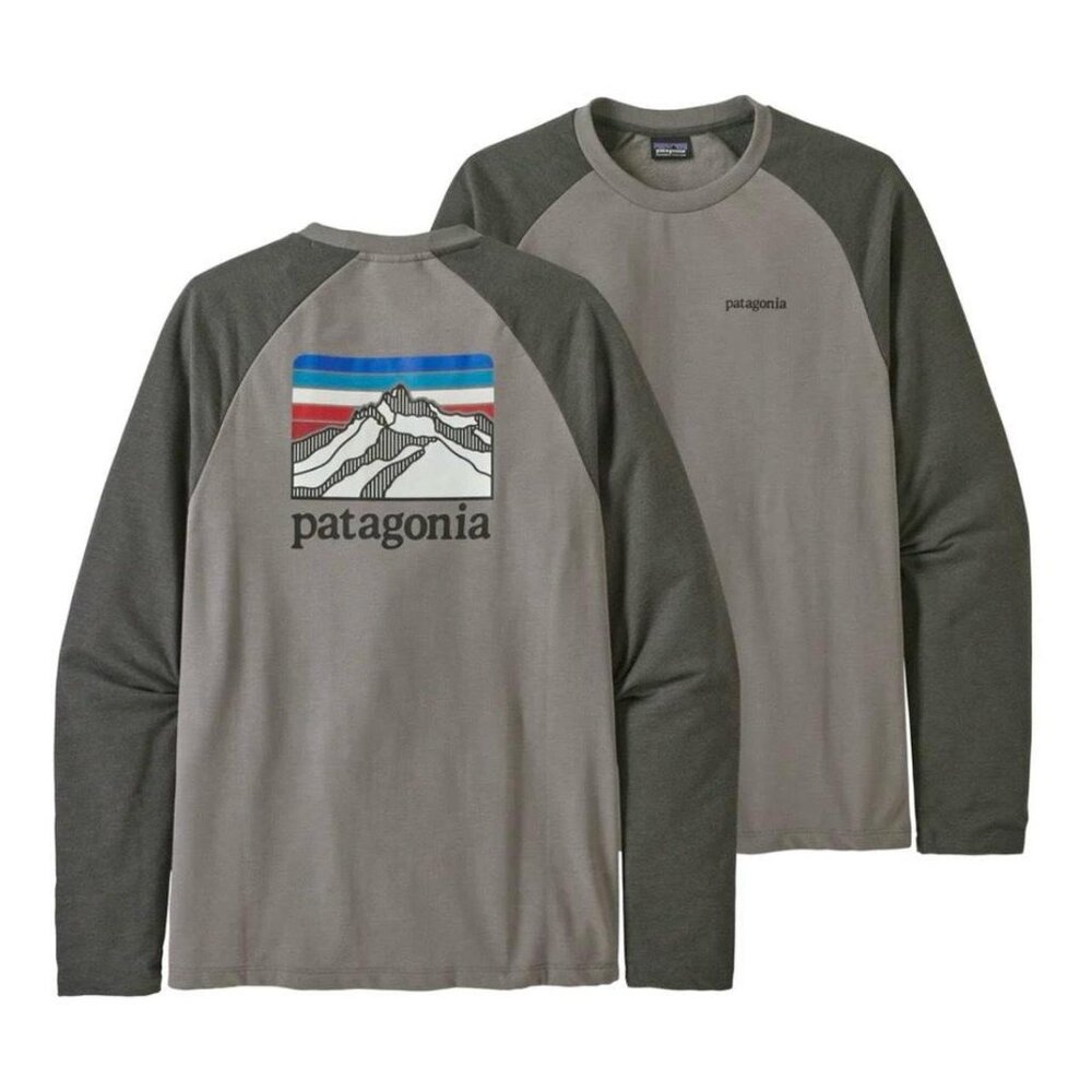 Patagonia Line Logo Ridge Lightweight Crewneck Sweater